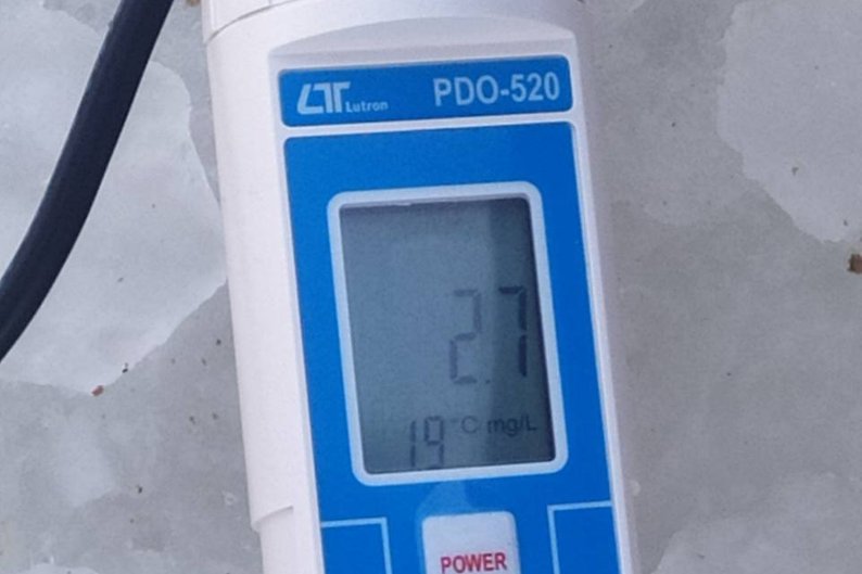 У Луцьку від зимової задухи рятують рибу