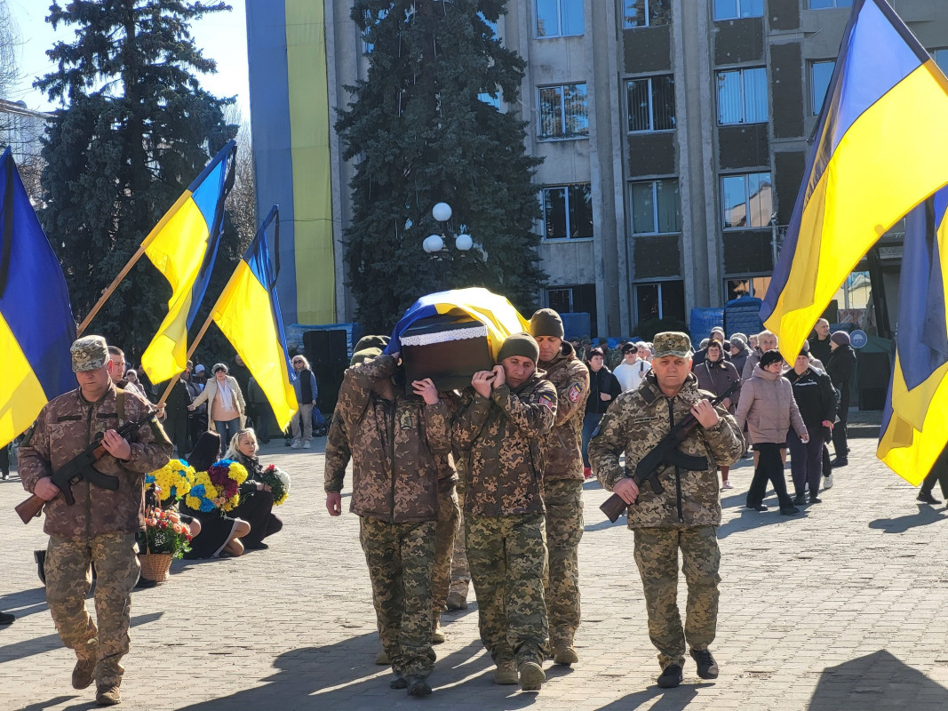 Навіки 41: на Волині попрощалися із захисником Вячеславом Куцем