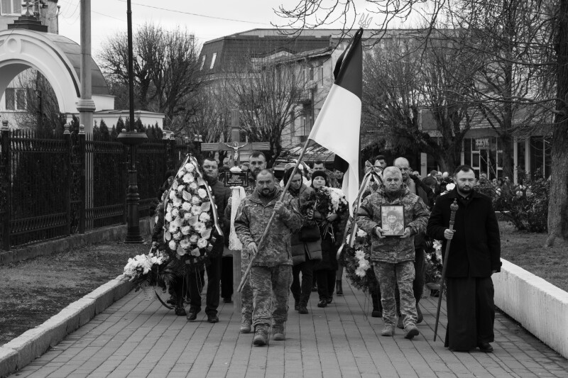 Помер від важких поранень: у Луцьку попрощалися з Героєм Сергієм Гавруком