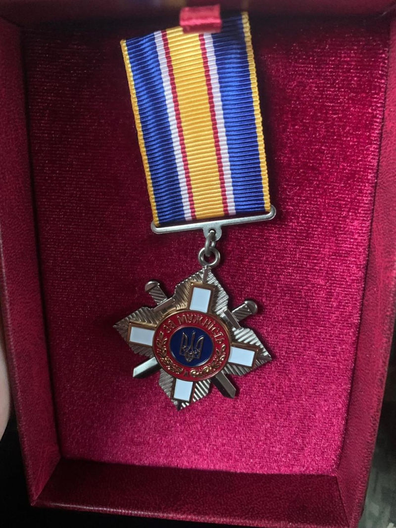 Воїн з Волині Олег Смага отримав державну нагороду від Президента України