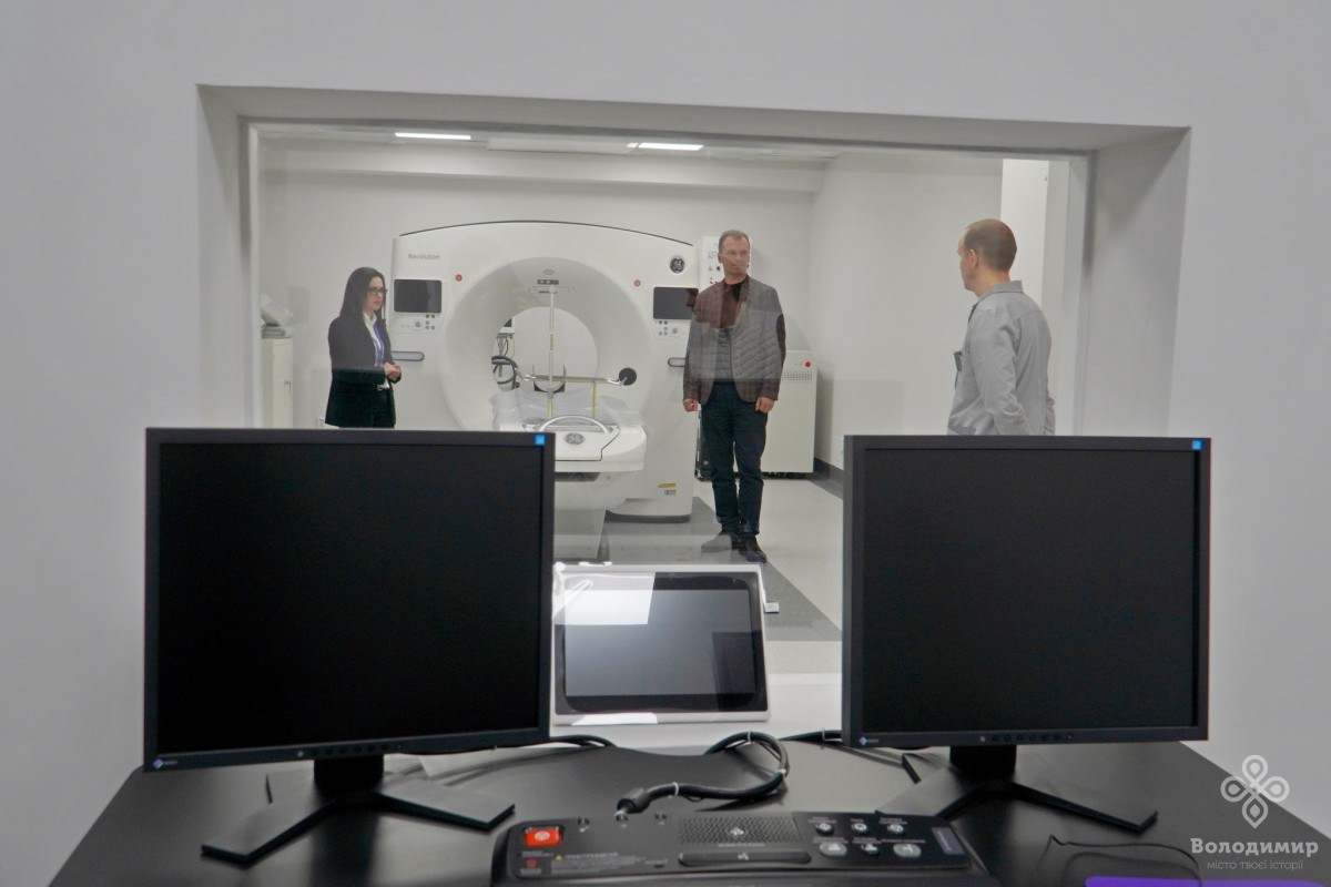 Волинська громада за 32 мільйони гривень закупила потужний комп’ютерний томограф