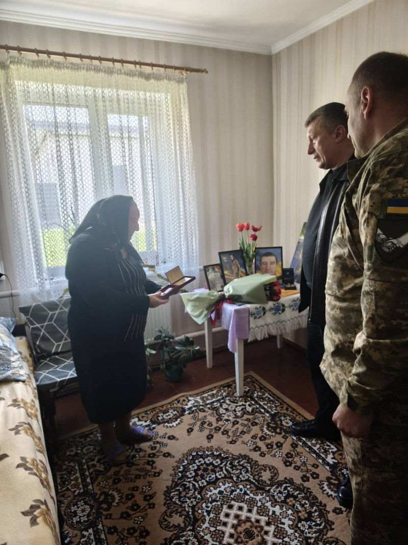 Героя з Волині Валерія Корсака посмертно відзначили державною нагородою