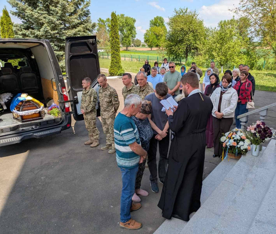 На Волині поховали військовослужбовця Валентина Сафонова
