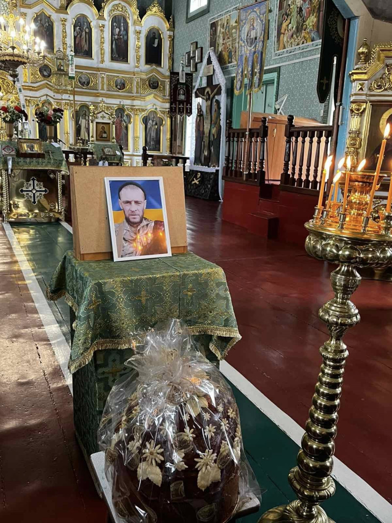 На Волині попрощалися з ветераном Віктором Кицем, який помер після поранень на війні