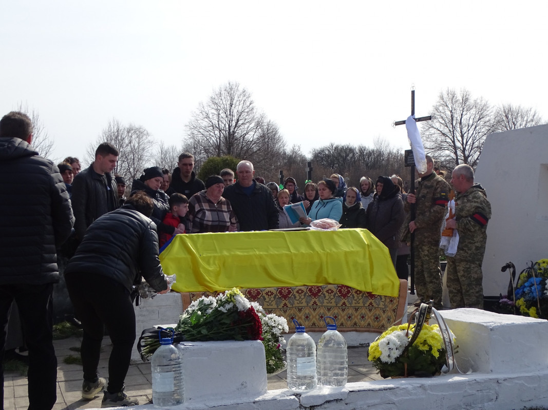 На Волині попрощалися з Героєм Олександром Слебіком