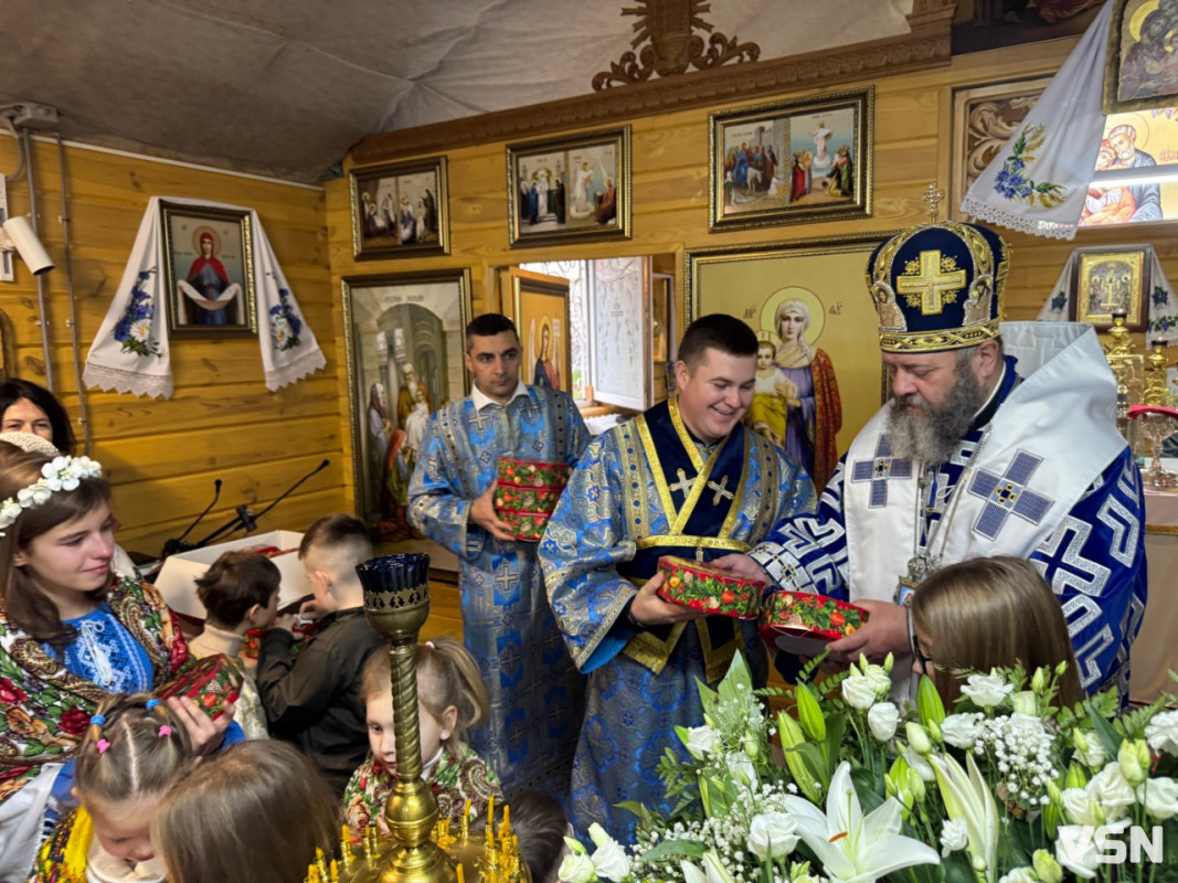 У луцькому храмі відзначили престольне свято Введення у храм Пресвятої Богородиці