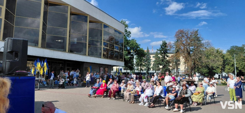 У Луцьку до Дня Незалежності відбувся концерт «З Україною в серці»
