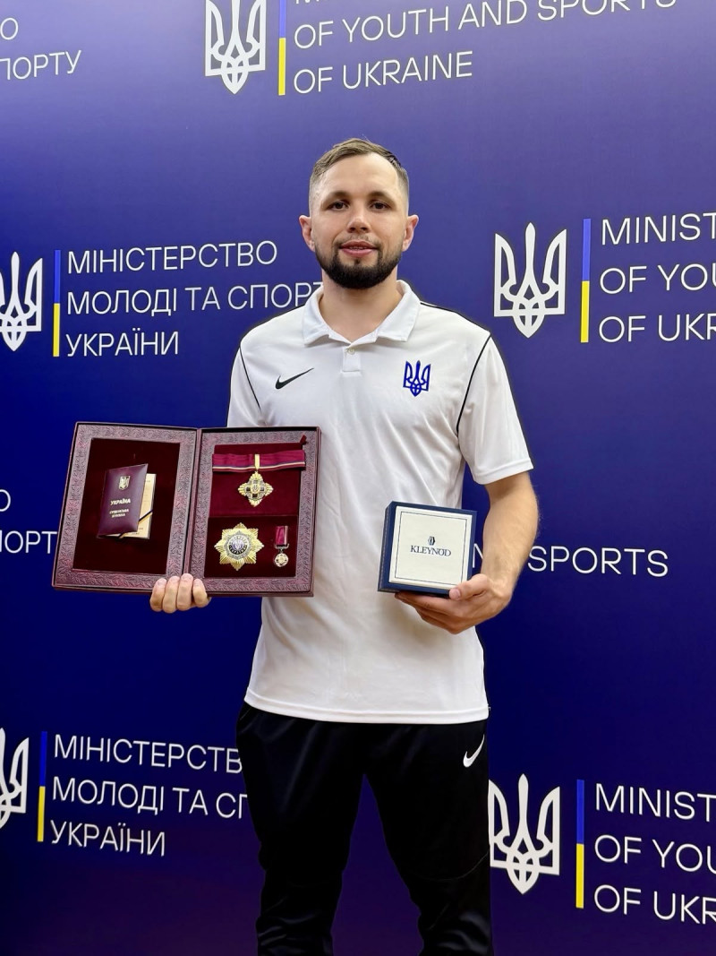 Прикордонник з Волині, який став чемпіоном світу, отримав державний орден