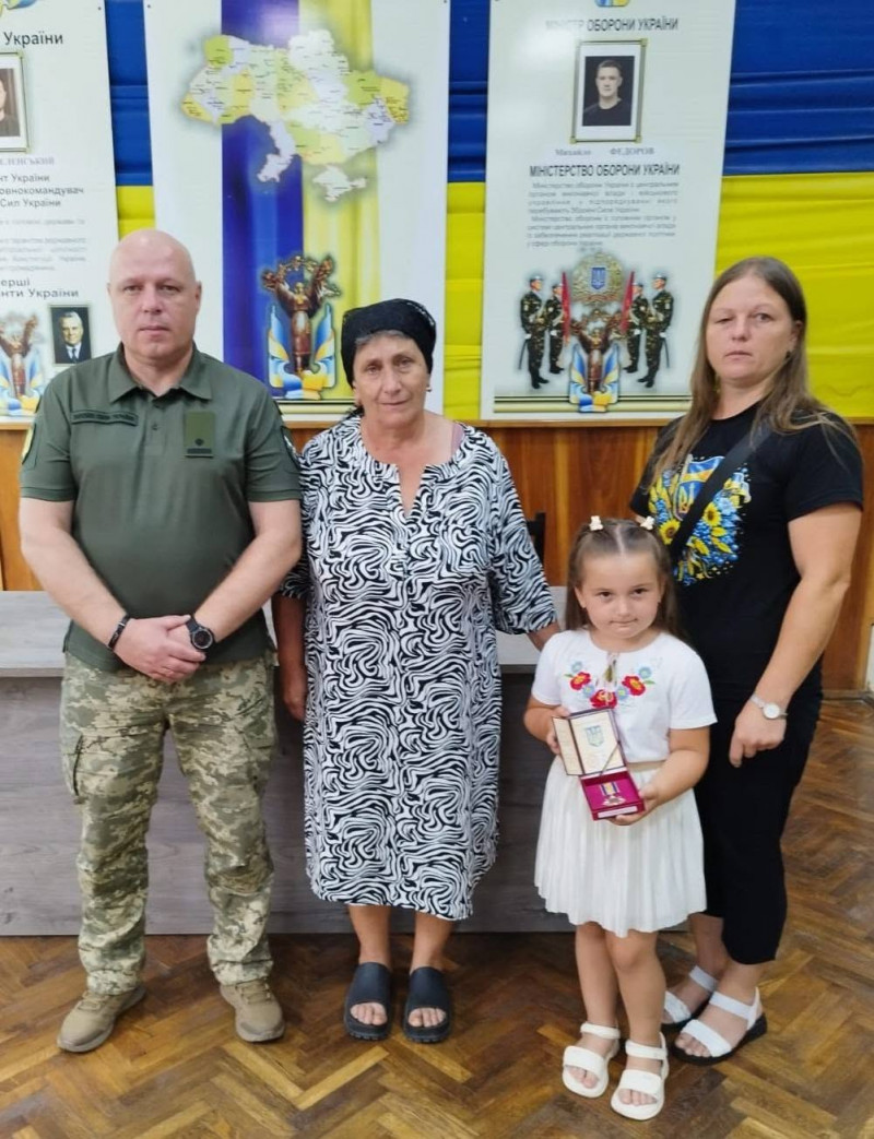На Волині матері полеглого Героя передали державну нагороду сина