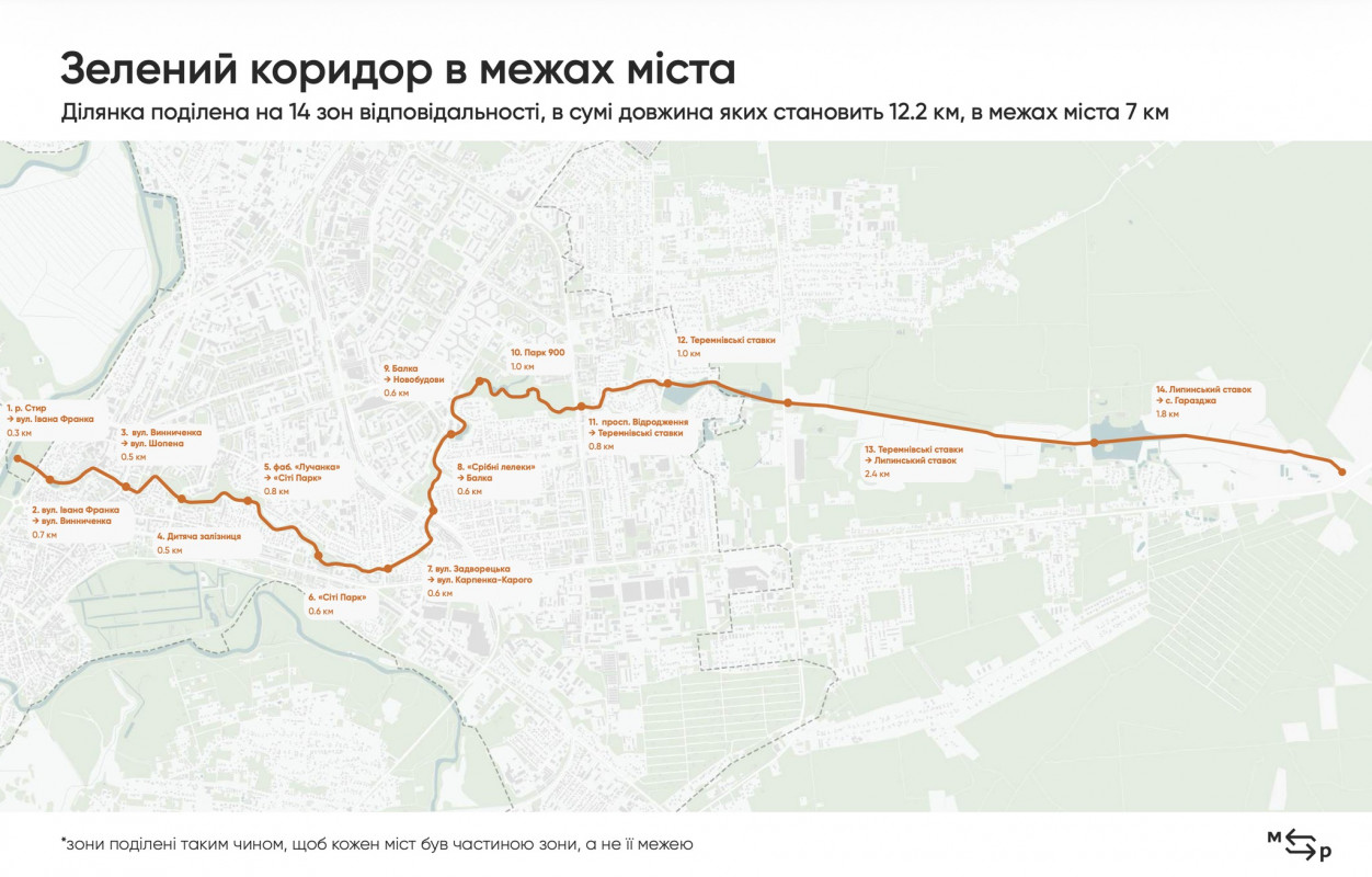 У Луцьку вздовж Сапалаївки вирізали дорослі дерева: архітектор заявив про знищення екосистеми