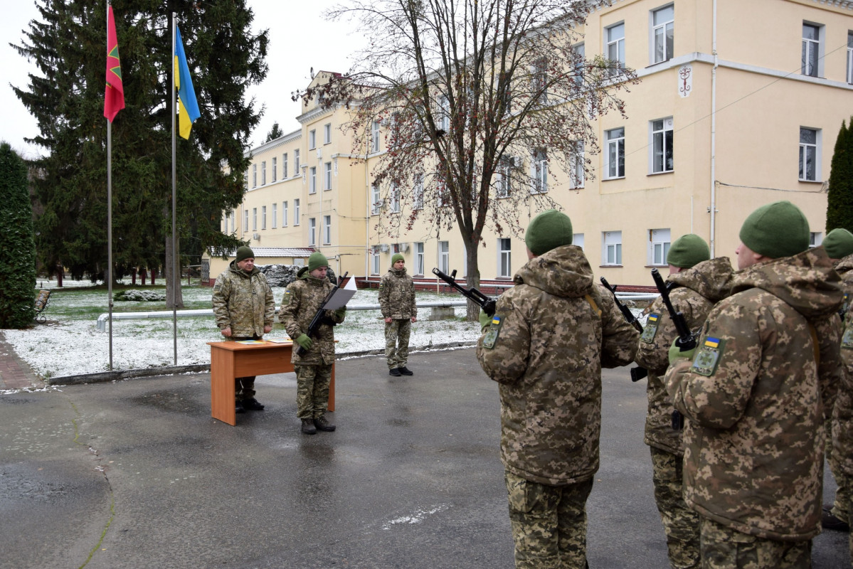 На Волині прикордонники склали військову присягу і стали на захист України