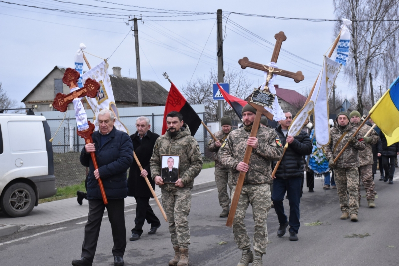 На Волині попрощалися з Героєм Володимиром Солтисом