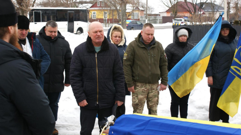 На Волині попрощалися з Героєм Олександром Удотом, який понад рік вважався зниклим безвісти