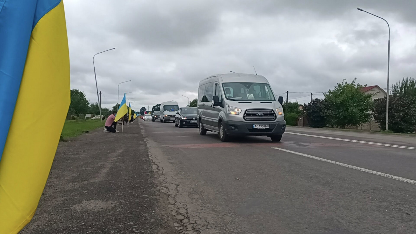 3-річна донечка втратила батька: на Волині віддали останню шану молодому Герою Гнату Валеру
