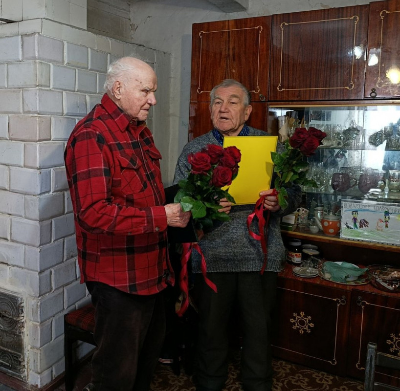 На Волині привітали 99-річного ветерана Другої світової війни