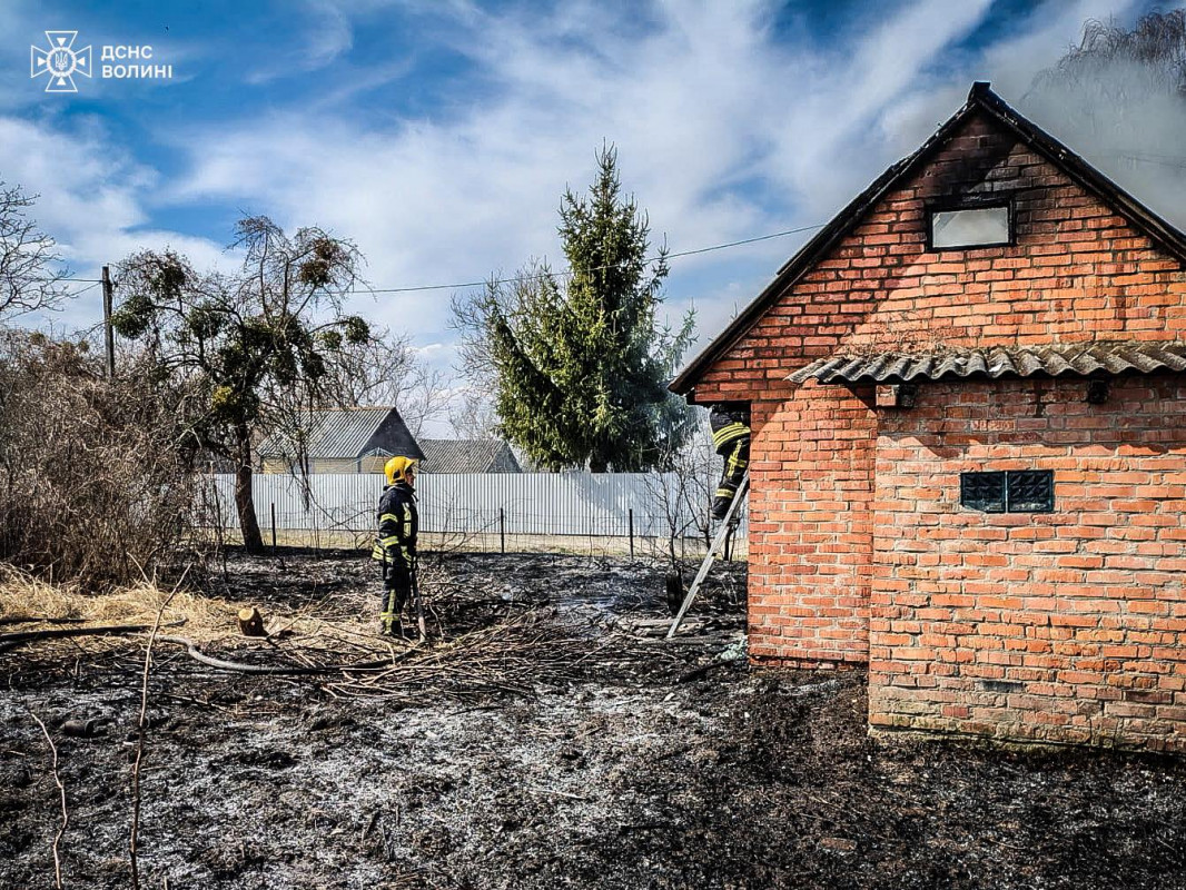 Багато загорянь за кілька годин: як на Волині борються з паліями сухостою