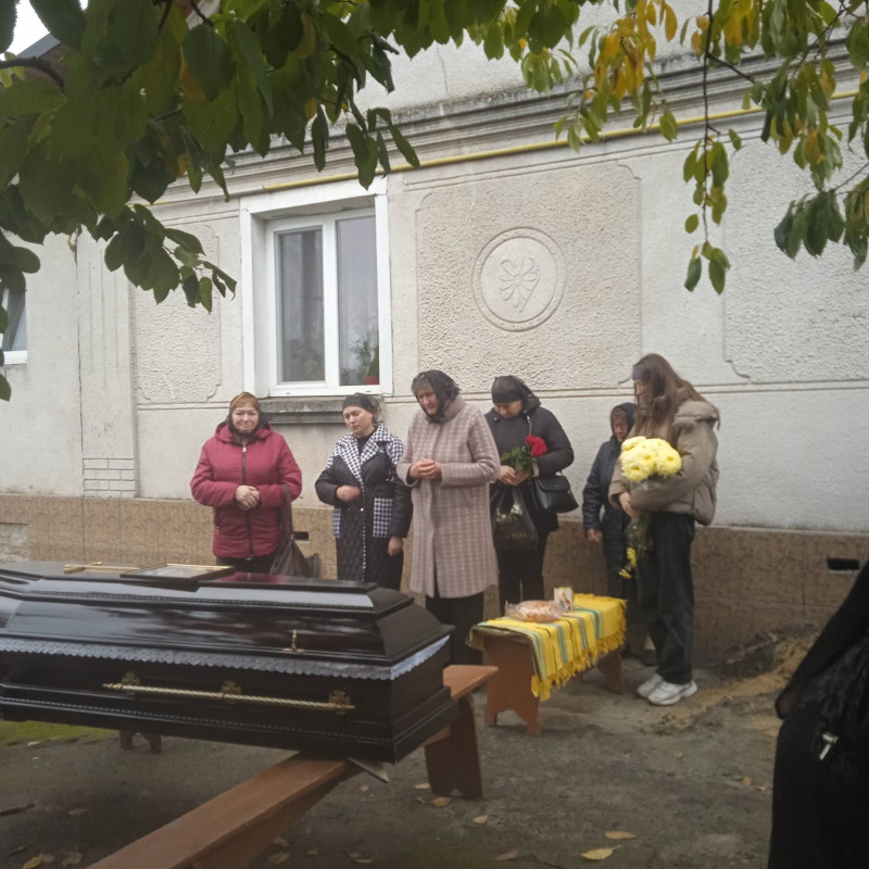 На Волині провели в останню дорогу захисника України Василя Довбая