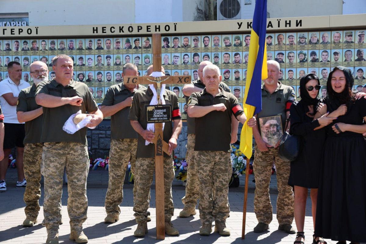 У Луцьку попрощалися із захисником Валерієм Скрицьким