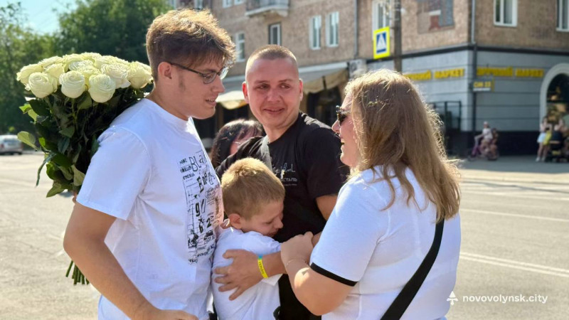 На Волинь повернувся Герой Володимир Фабрий, який пережив 1501 день російського полону