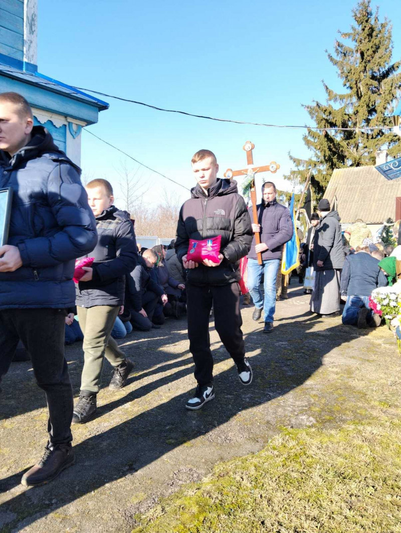 Останній бій прийняв на Харківщині: волиняни попрощались з полеглим Героєм Сергієм Єфімчуком