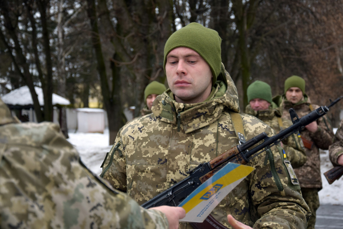 Новобранці Волинського прикордонного загону офіційно приєдналися до строю