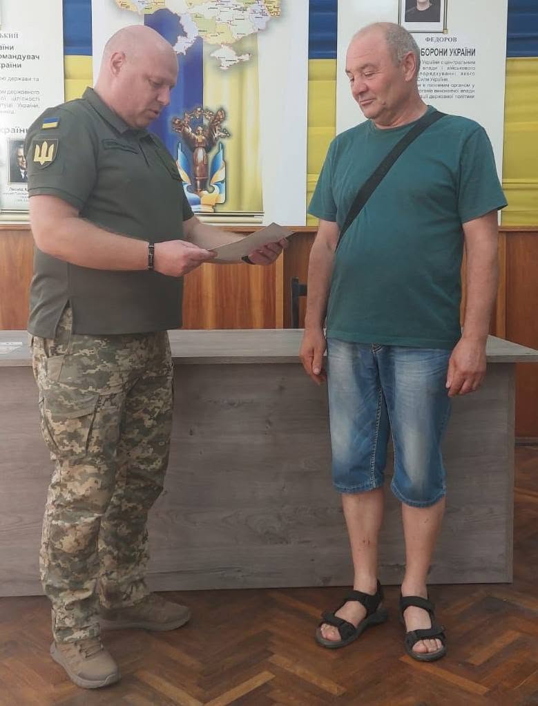 Воїну волинської 14-ї бригади вручили медаль «За поранення»
