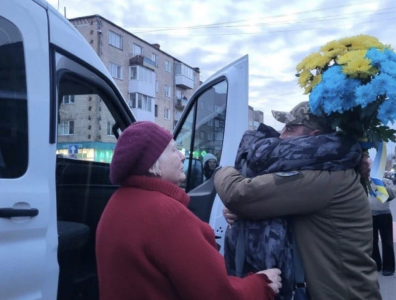 Різдвяне диво: історія повернення воїна з Волині після трьох років полону