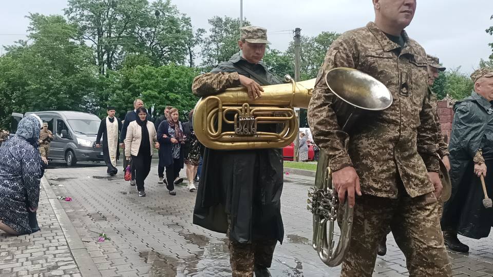Навіки 35: на Волині попрощалися з Героєм Романом Никончуком