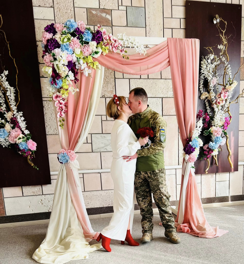 Війна не зупинить кохання: на Волині одружилися двоє військових