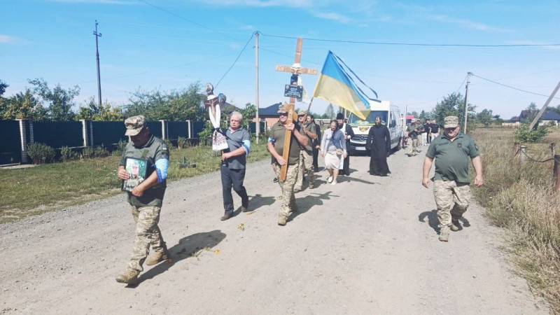 На Волині в останню путь провели старшого солдата Сергія Левкова