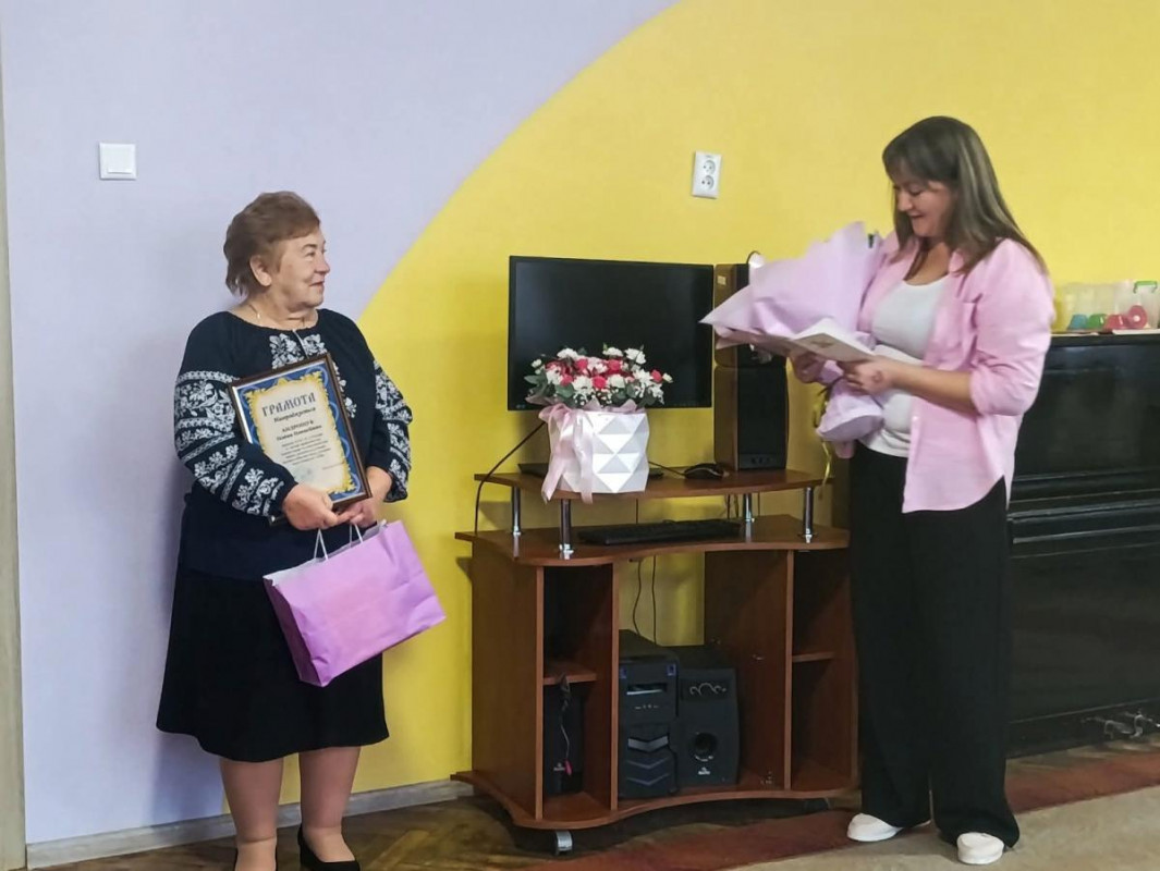 Пів століття на дошкільній ниві: директорку з Волині провели на заслужений відпочинок