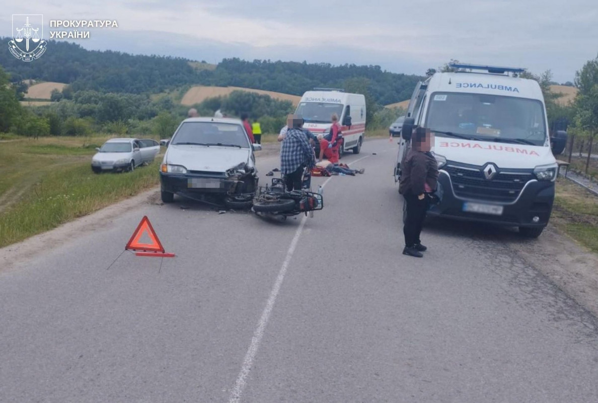 На Львівщині засудили 22-річного мотоцикліста, який скоїв смертельну ДТП