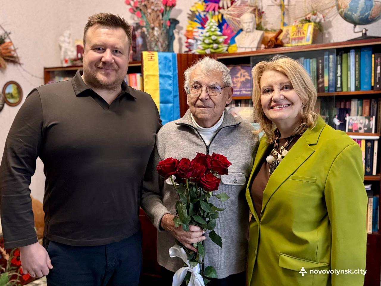 Почесний громадянин Волині, заслужений працівник культури Олександр Каліщук відзначає 94-річчя