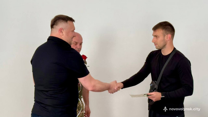 Захисників з Волині нагородили «Золотим Хрестом» та медаллю «За поранення»
