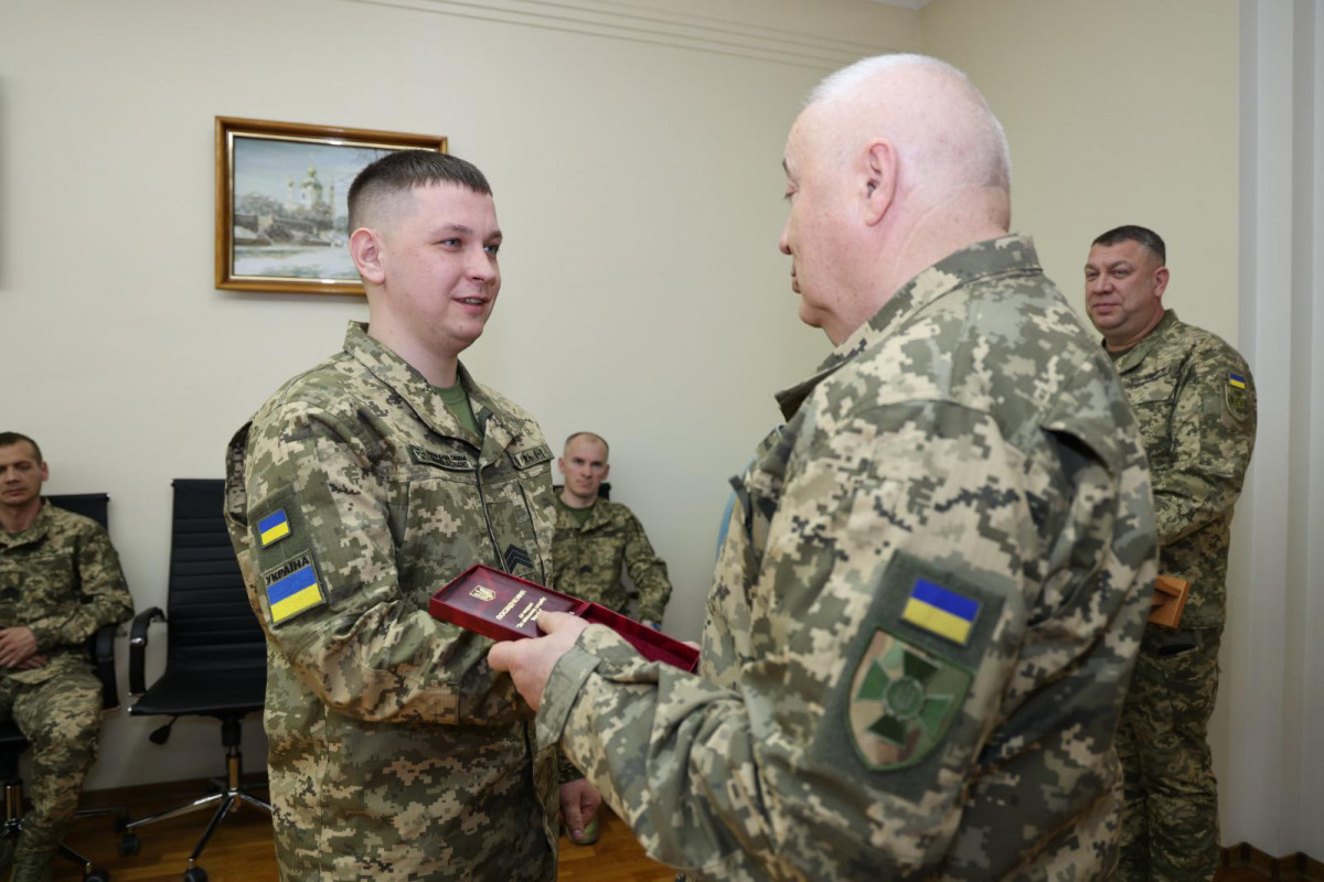 Волинських прикордонників нагородили за бойові завдання на Сході