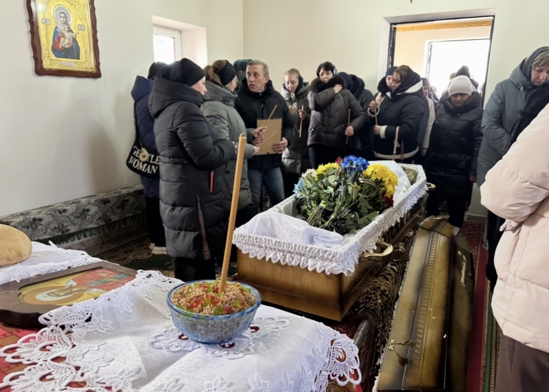 На Волині попрощалися із захисником Вадимом Гускою