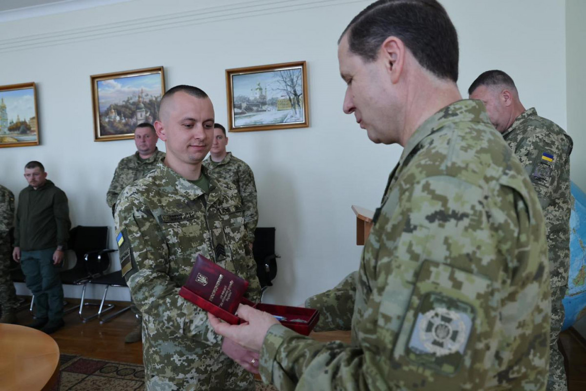 Прикордонники з Волині отримали нагороди за участь у боях на Донеччині та Харківщині