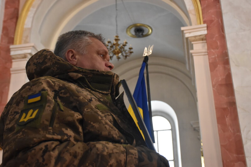 Загинув майже рік тому: у Луцьку попрощалися з Героєм Віталієм Дудою