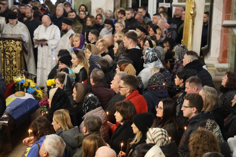 У Луцьку попрощалися з Героями Ігорем Грабком та Андрієм Жуком