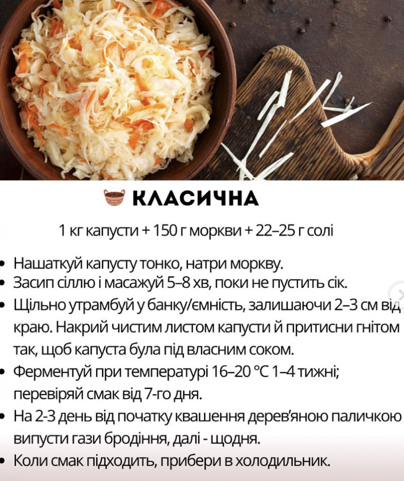 Квашена капуста на зиму: 5 рецептів із морквою, яблуками та журавлиною