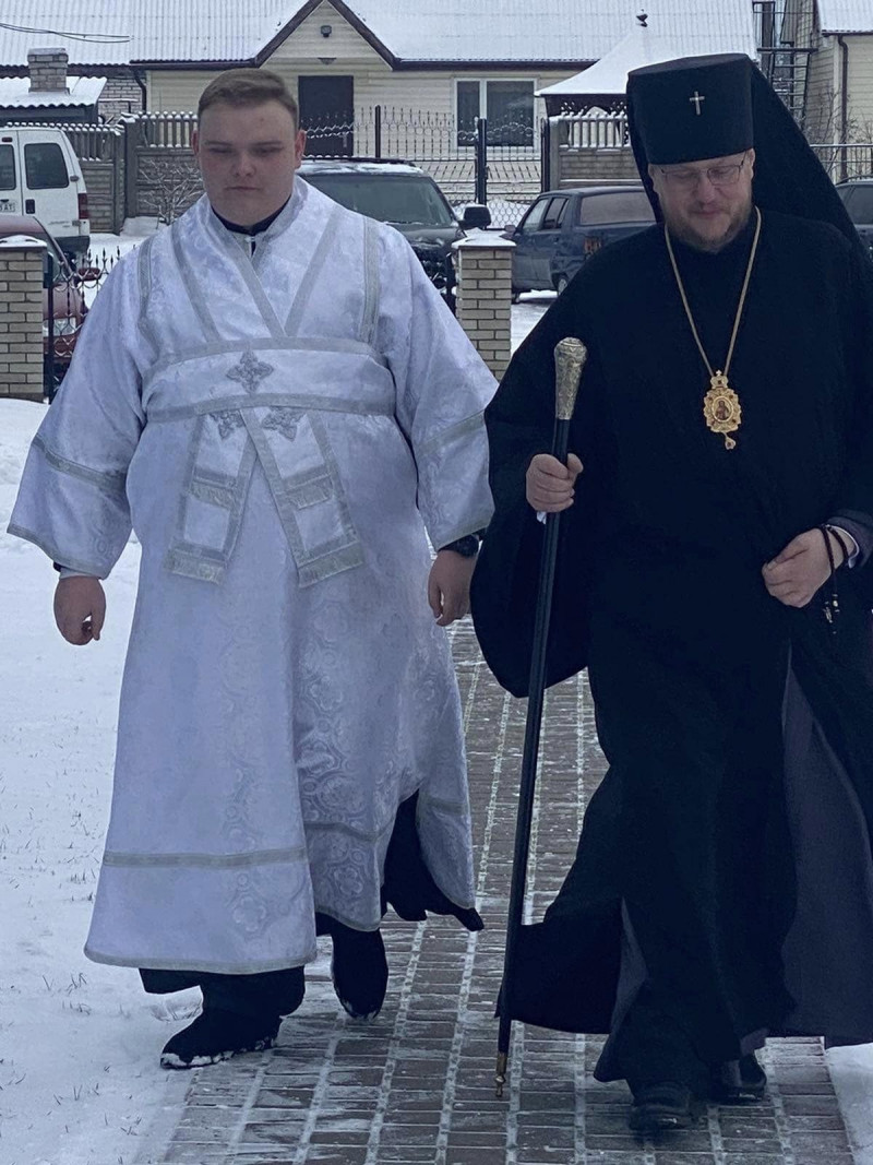 Прихильники МП обзивали розкольниками і не віддавали ключі: парафію на Волині, яка приєдналася до ПЦУ, відвідав архієпископ Матфей. Фото