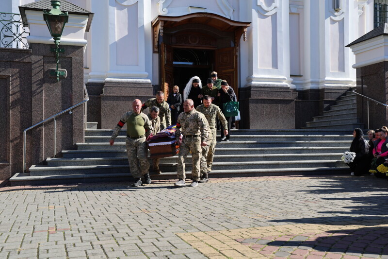 Загинув у бою на Курському напрямку: у Луцьку попрощались із 26-річним Героєм Іваном Герасимчуком