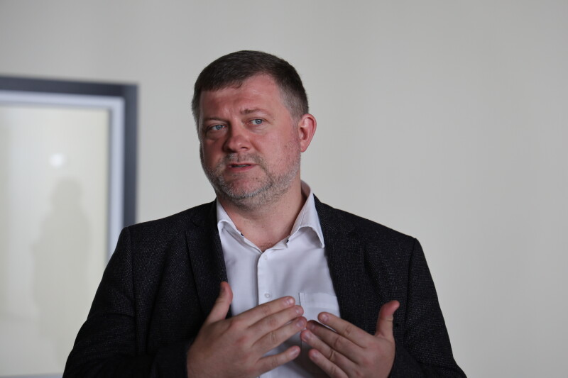 У Луцьку готують до відкриття Державний ветеранський простір: Олександр Корнієнко оглянув готовність центру