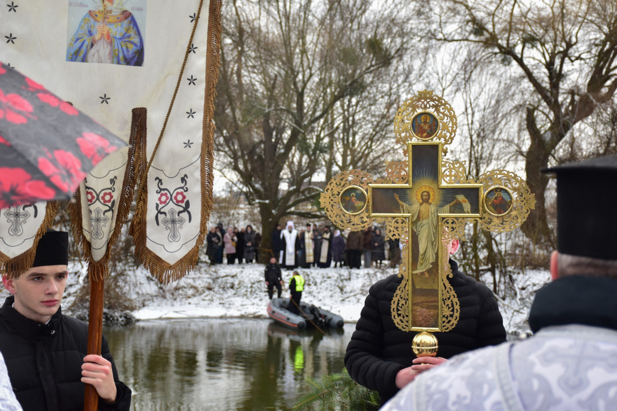 Водохреще 2025: Як освячували воду у річці Стир