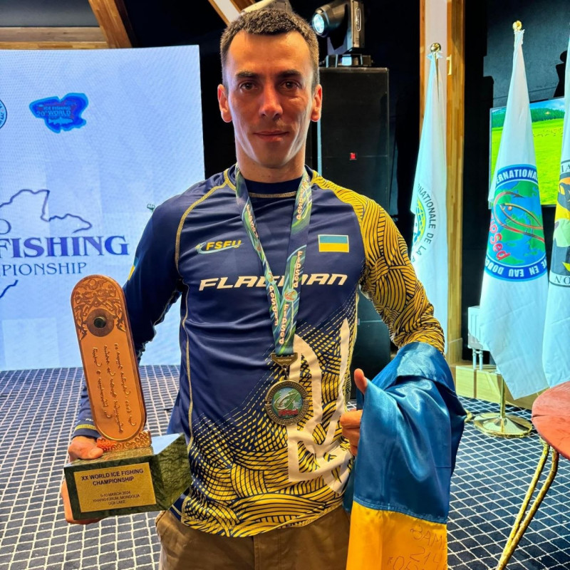 Почав ловити рибу у 5 років, а тепер виборює медалі для України: історія волинянина Павла Хваса