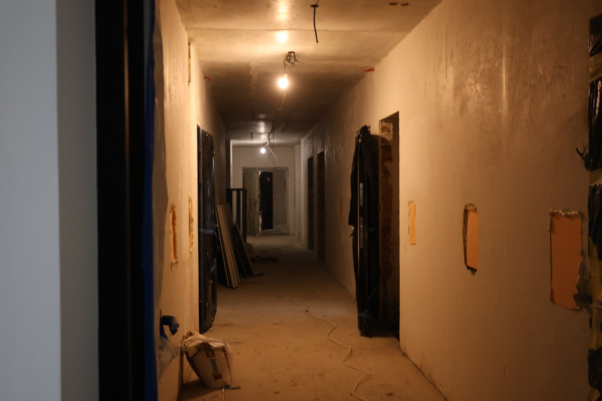 У місті на Волині добудовують два багатоквартирні будинки для переселенців