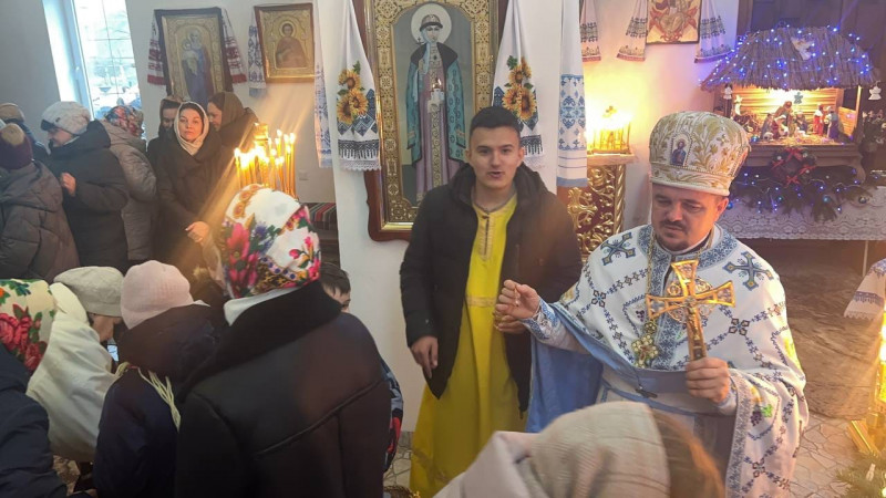 Раніше священник МП не допускав до сповіді людей, які хотіли українську церкву у селі: у храмі на Волині відзначили престольне свято. Фото