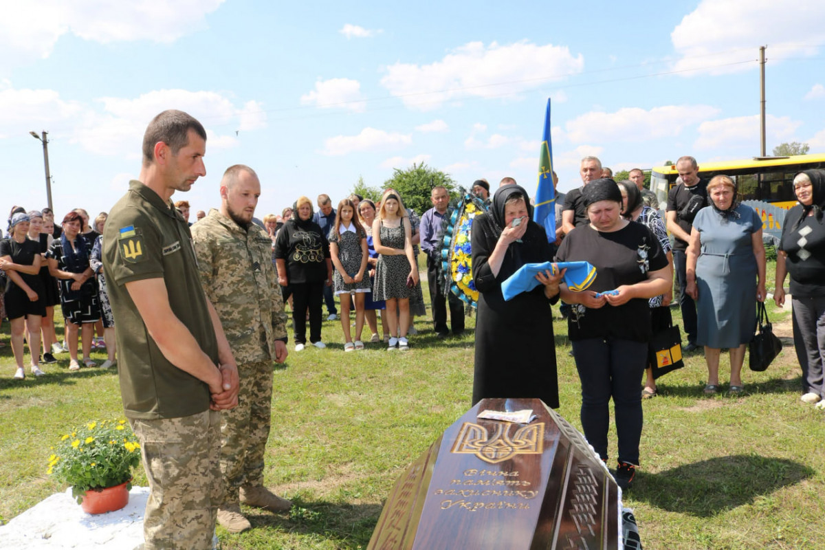 На Волині провели в останню путь полеглого захисника Івана Буруцського