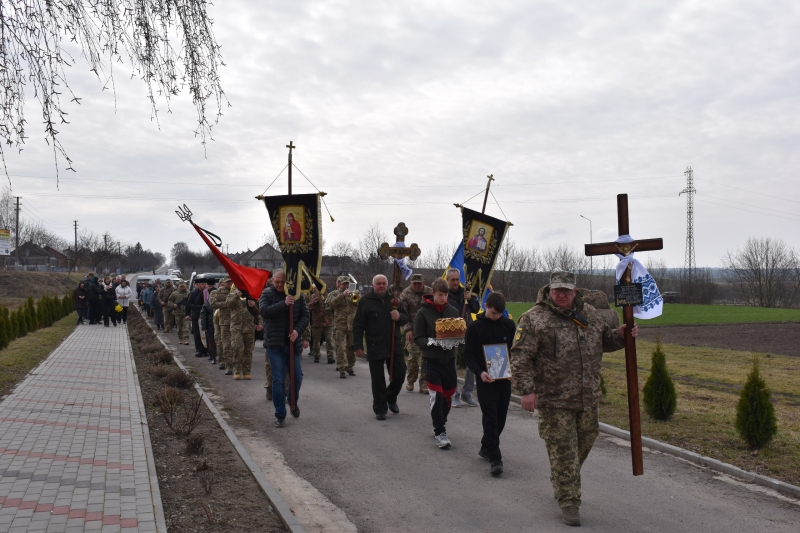 Загибель підтвердила ДНК-експертиза: на Волині після року невідомості попрощалися з Героєм Михайлом Шевчуком