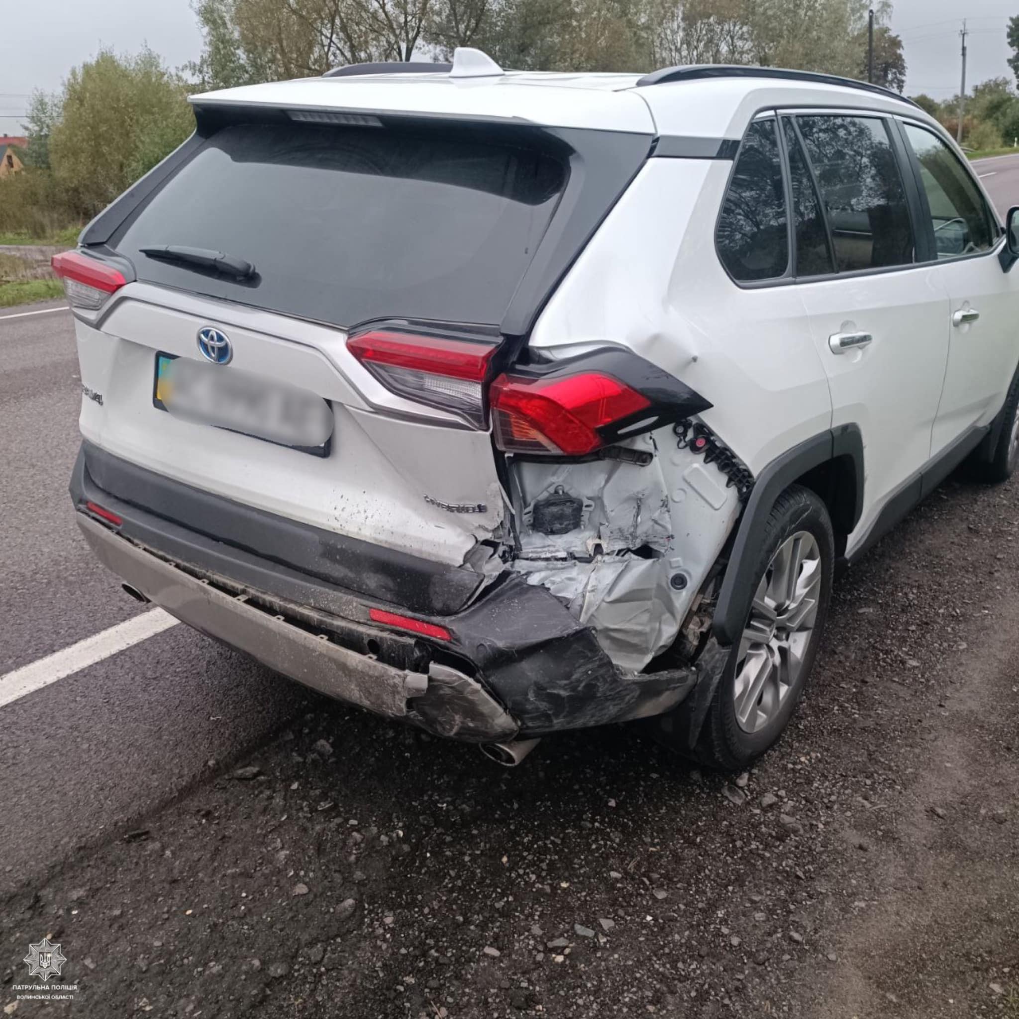 Скоїв ДТП та зник з місця події: на Волині затримали водія «Ауді»